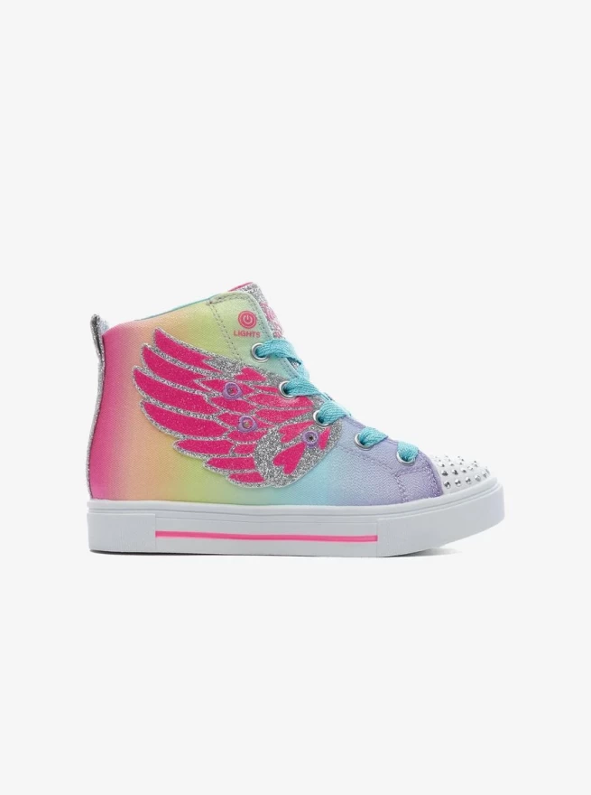 Skechers Twinkle Sparks - Wing Charm Çocuk Renkli Spor Ayakkabı